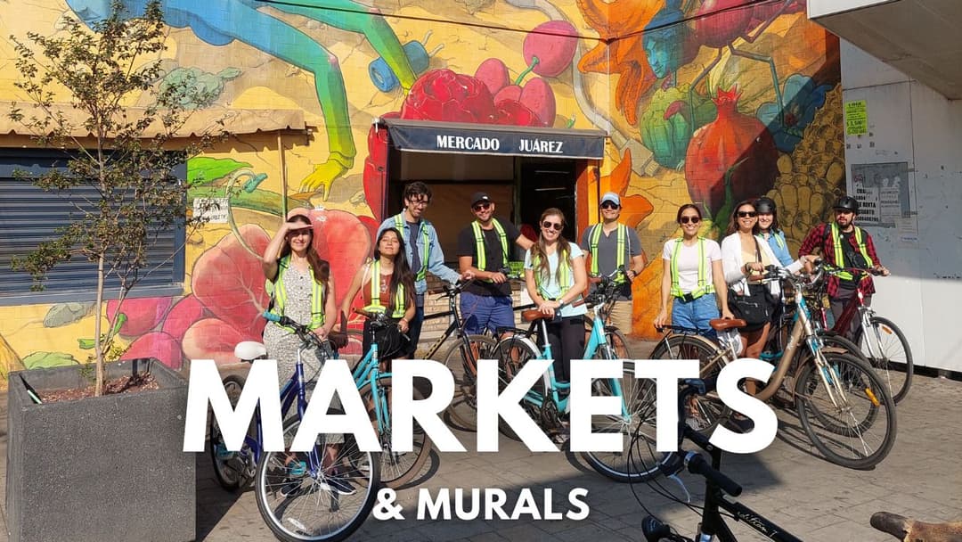 Image of Market Bike Tour in Mexico City