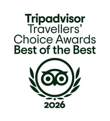 TripAdvisor Travellers' Choice Award — Best of the Best 2026