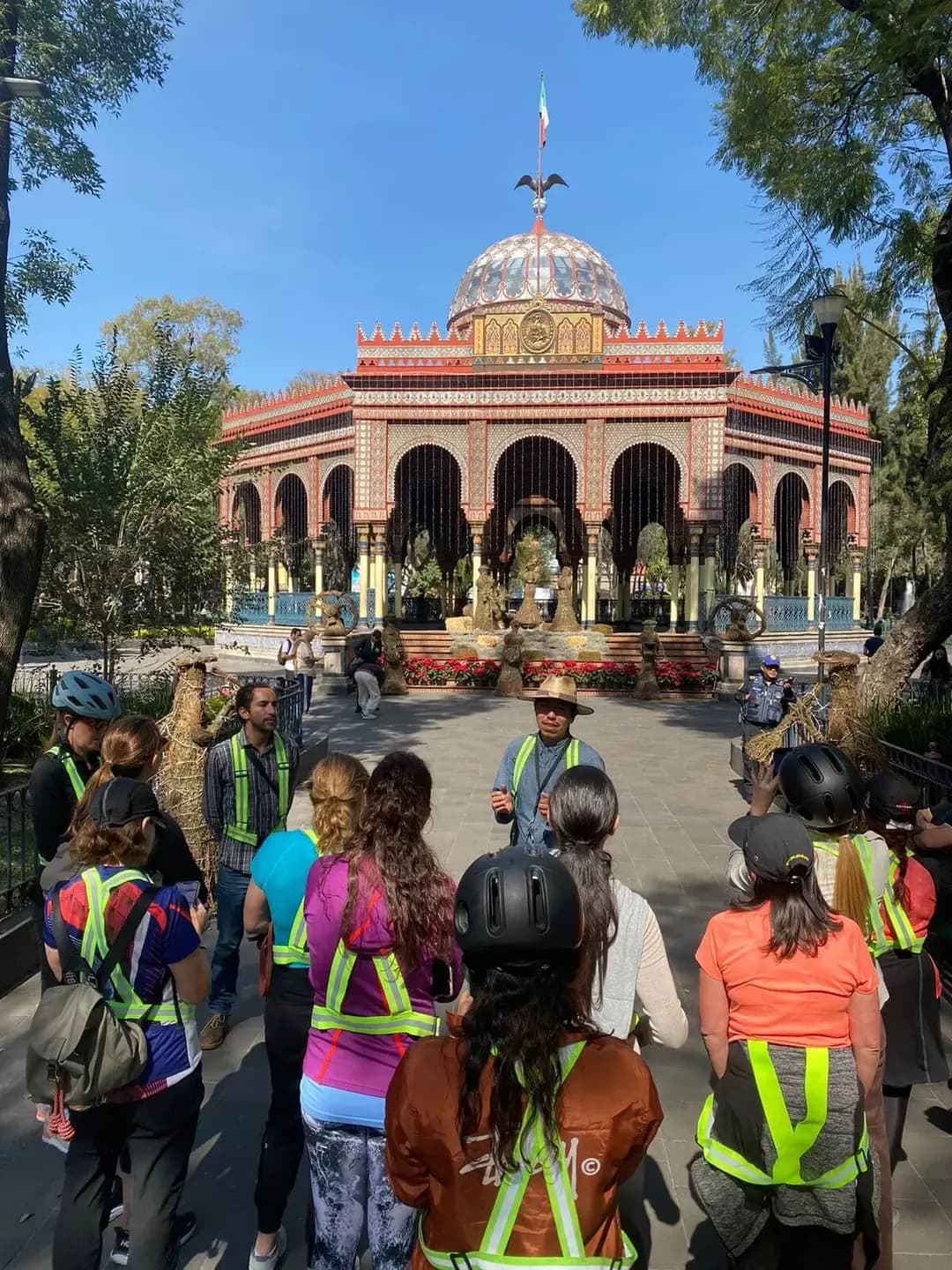 Photo from the Urban Bike Tour CDMX