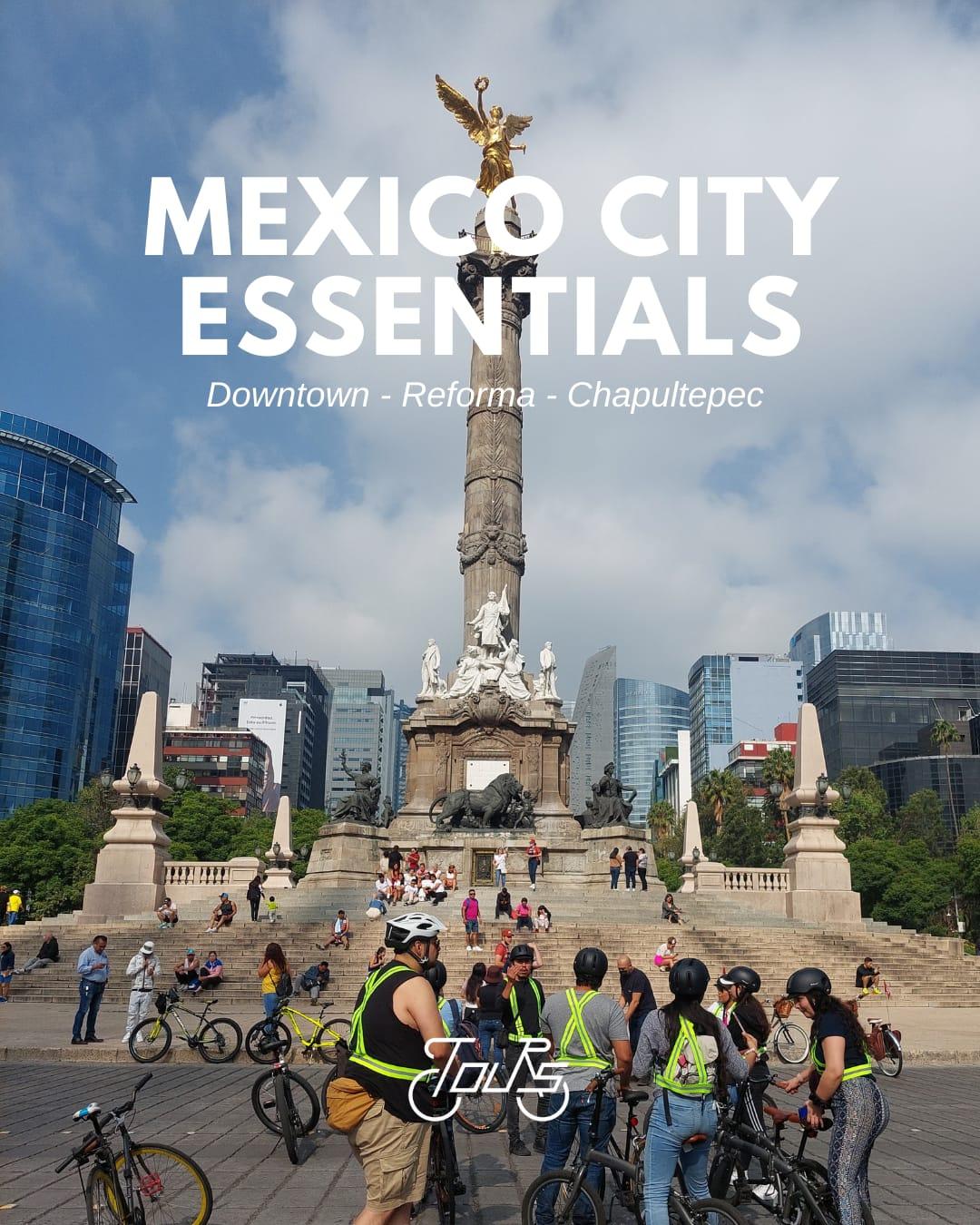 Image of Essential Bike Tour of Downtown Mexico City