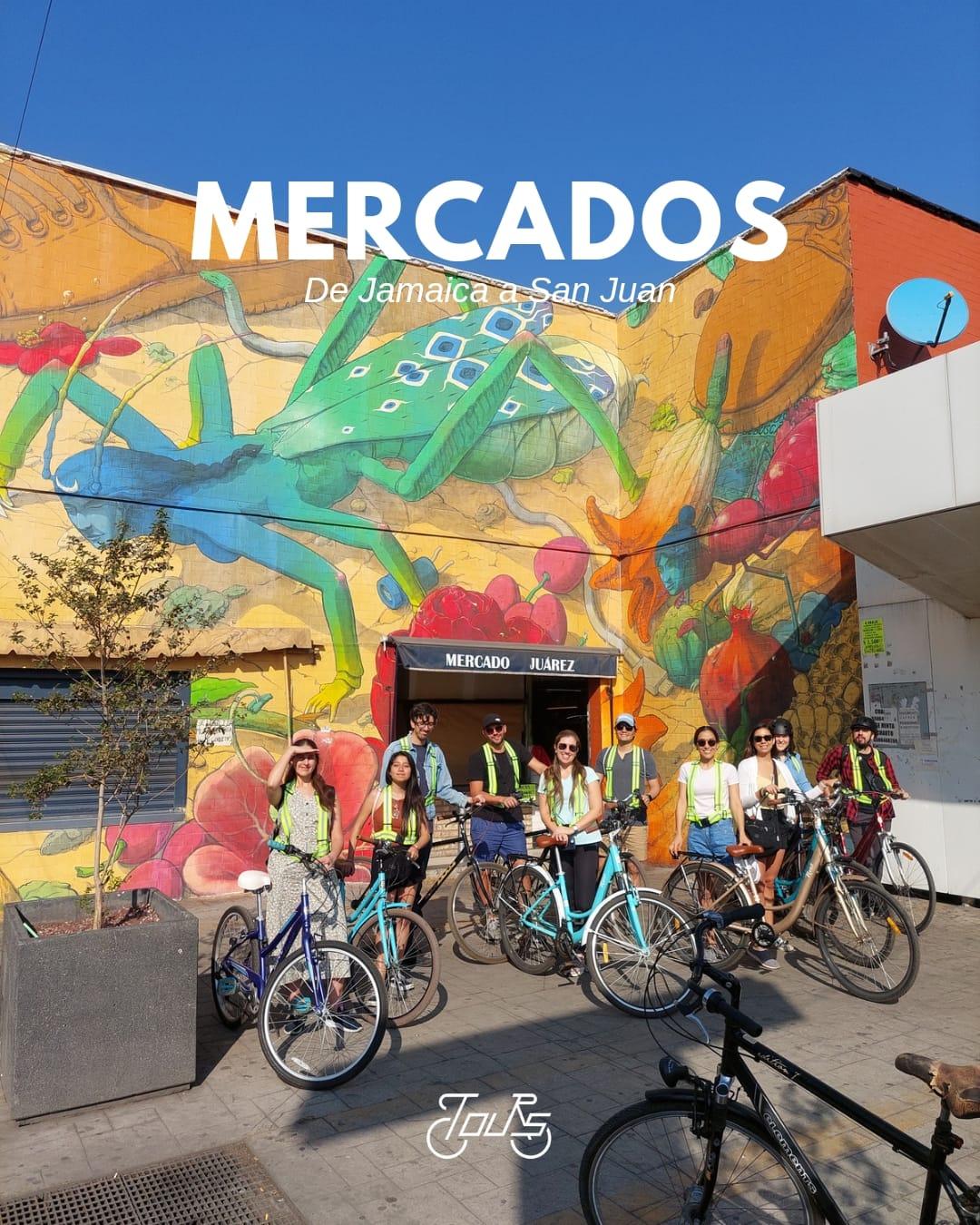 Image of Market Bike Tour in Mexico City